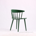 Dinner Room Chairs Simple design wood dining chair in painting Supplier